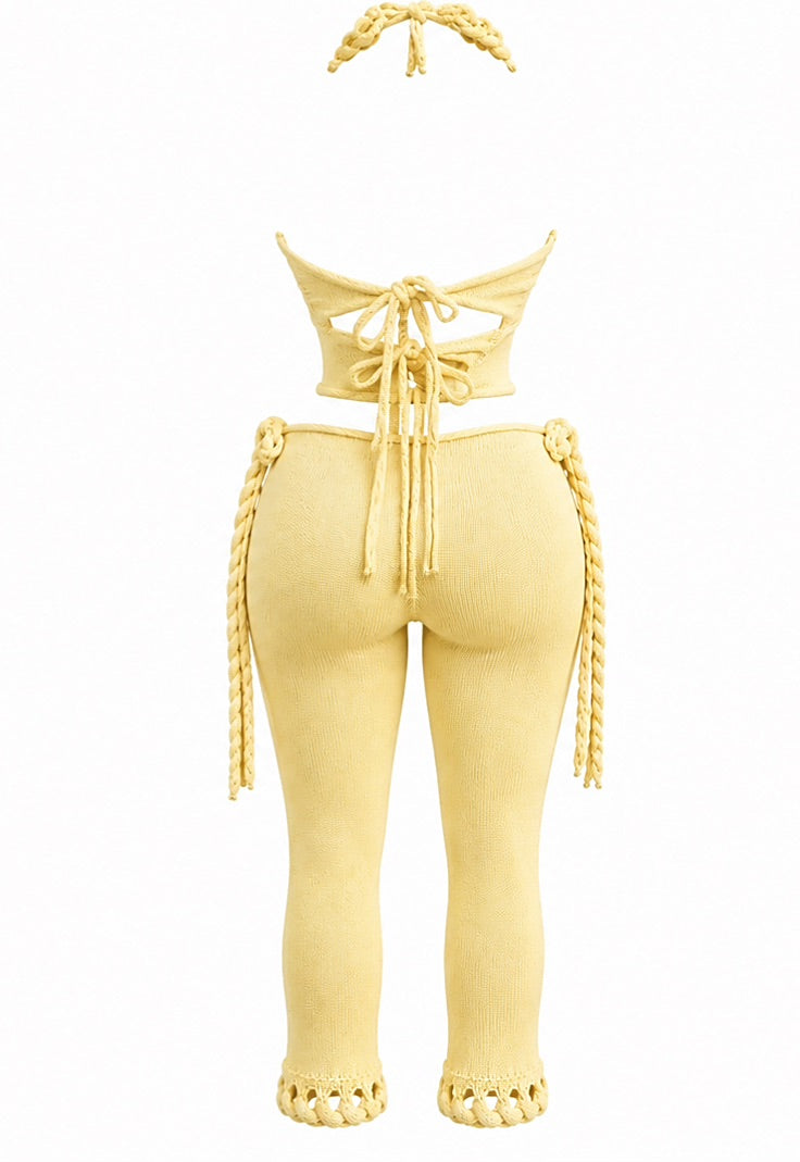 The Solara Top - Butter Yellow