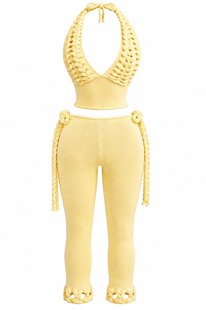 The Solara Top - Butter Yellow