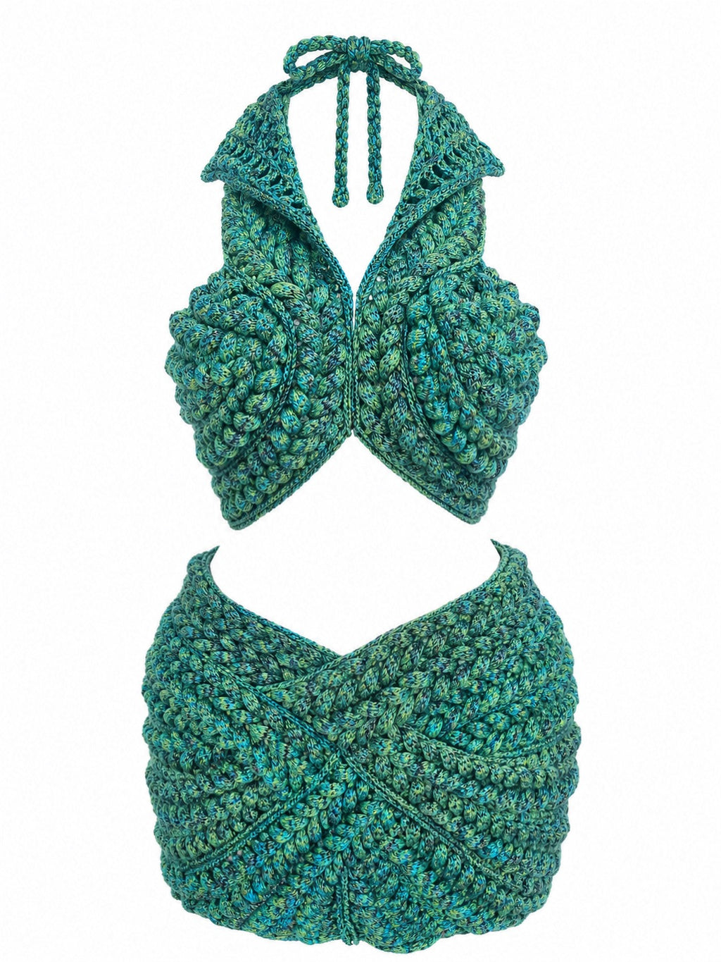 MARÉNA  SKIRT - GREEN