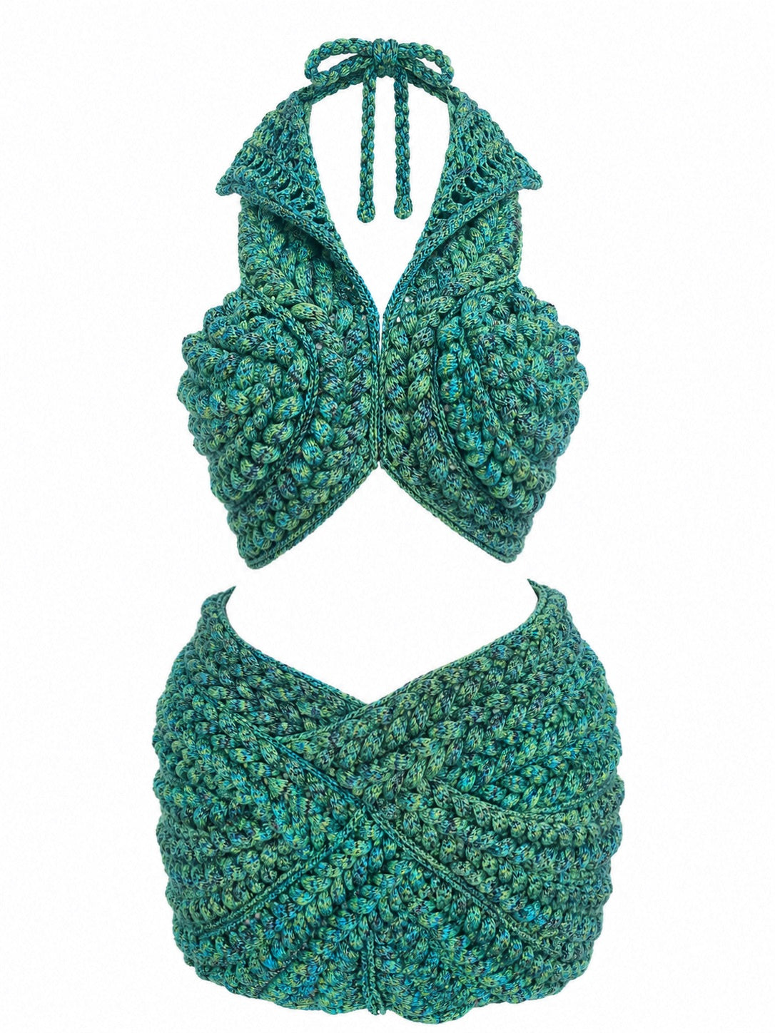 MARÉNA  SKIRT - GREEN