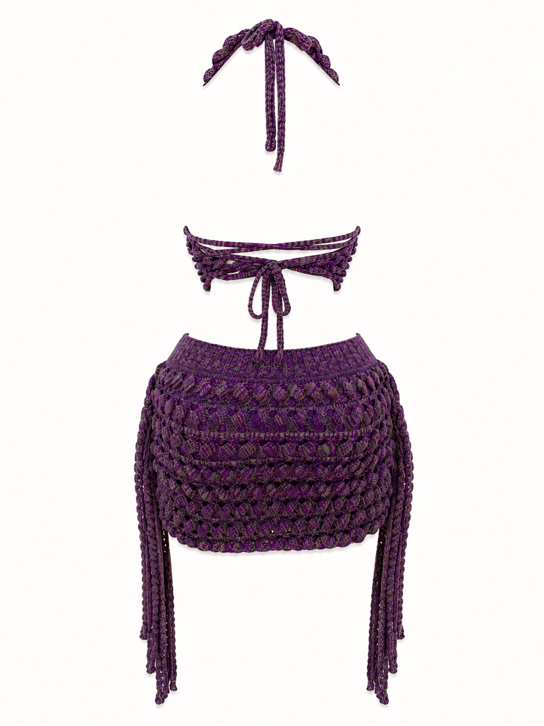 AMORA SET TOP - PURPLE