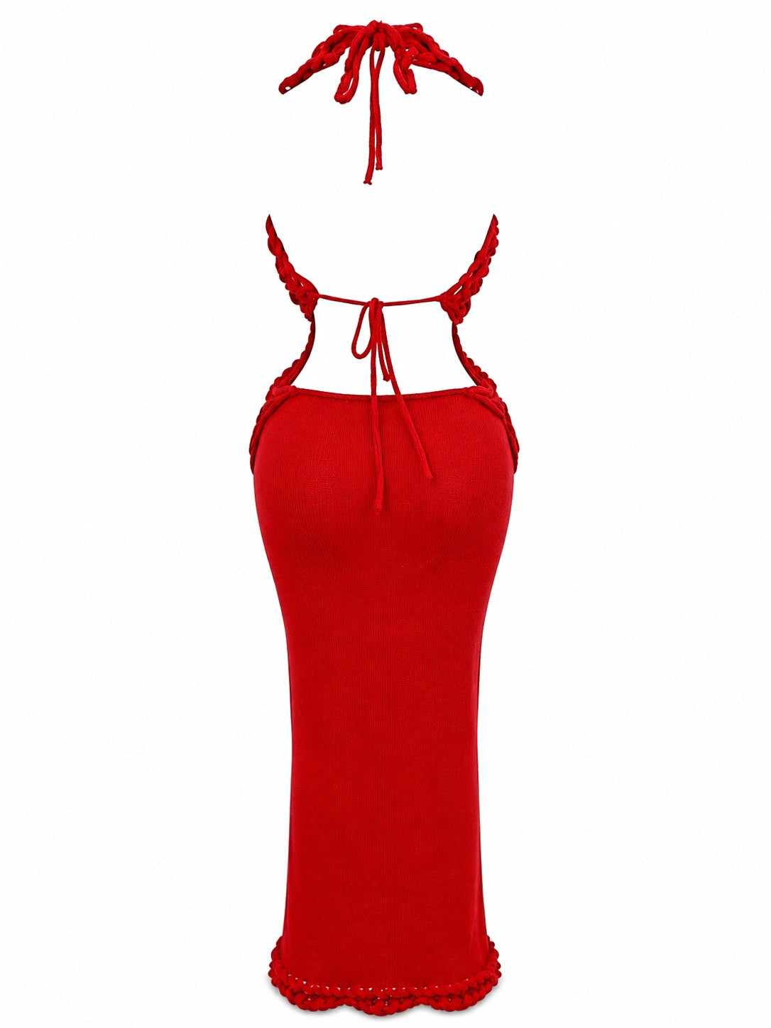 CHAMA MAXI DRESS - RED